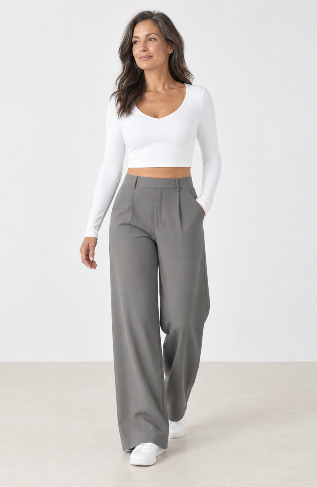 Pantalón Juliette — Wide Leg de Cintura Alta