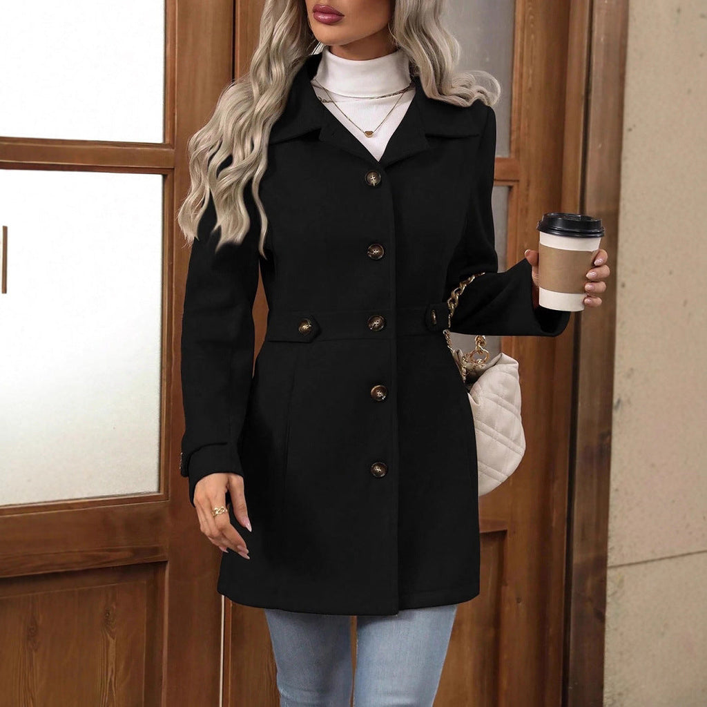 GABARDINA CLÁSICA ELEGANTE ATEMPORAL PARA MUJER